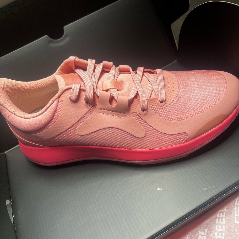 Lululemon Pink Athletic Shoes with Streamlined Design